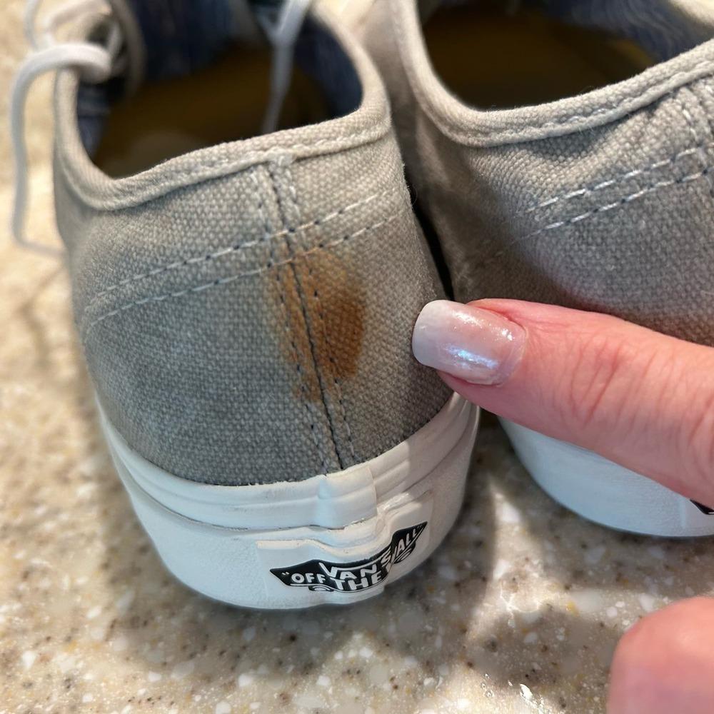 Vans Women's Size 8 Grey Sneaker - Picture 7 of 9